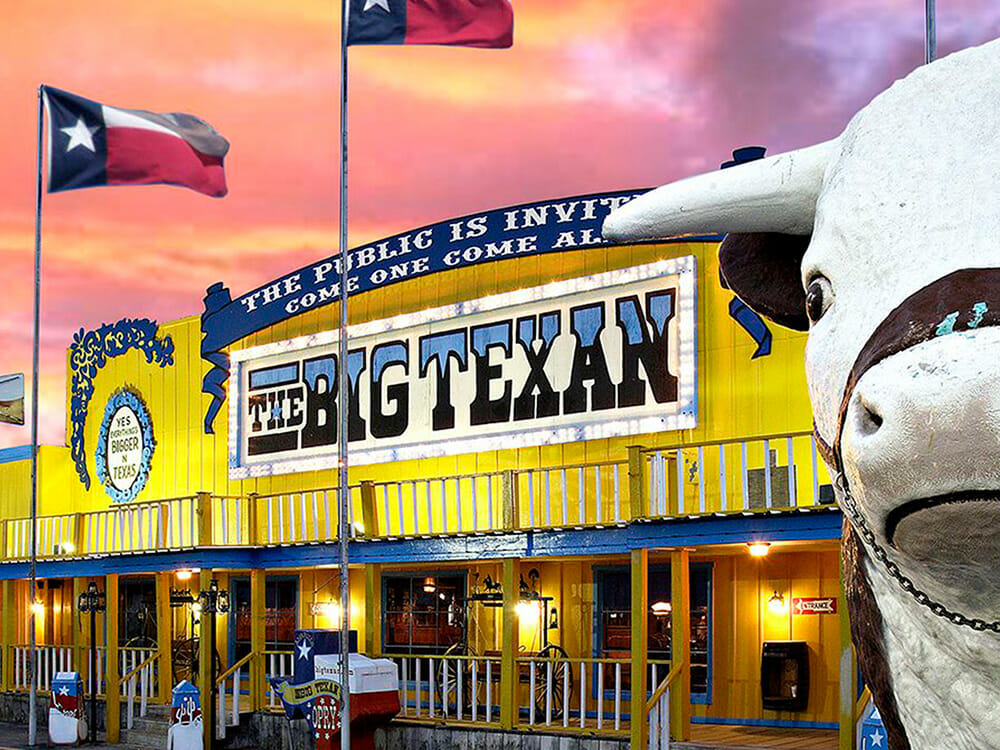 Big Texan Steak Ranch Dinner
