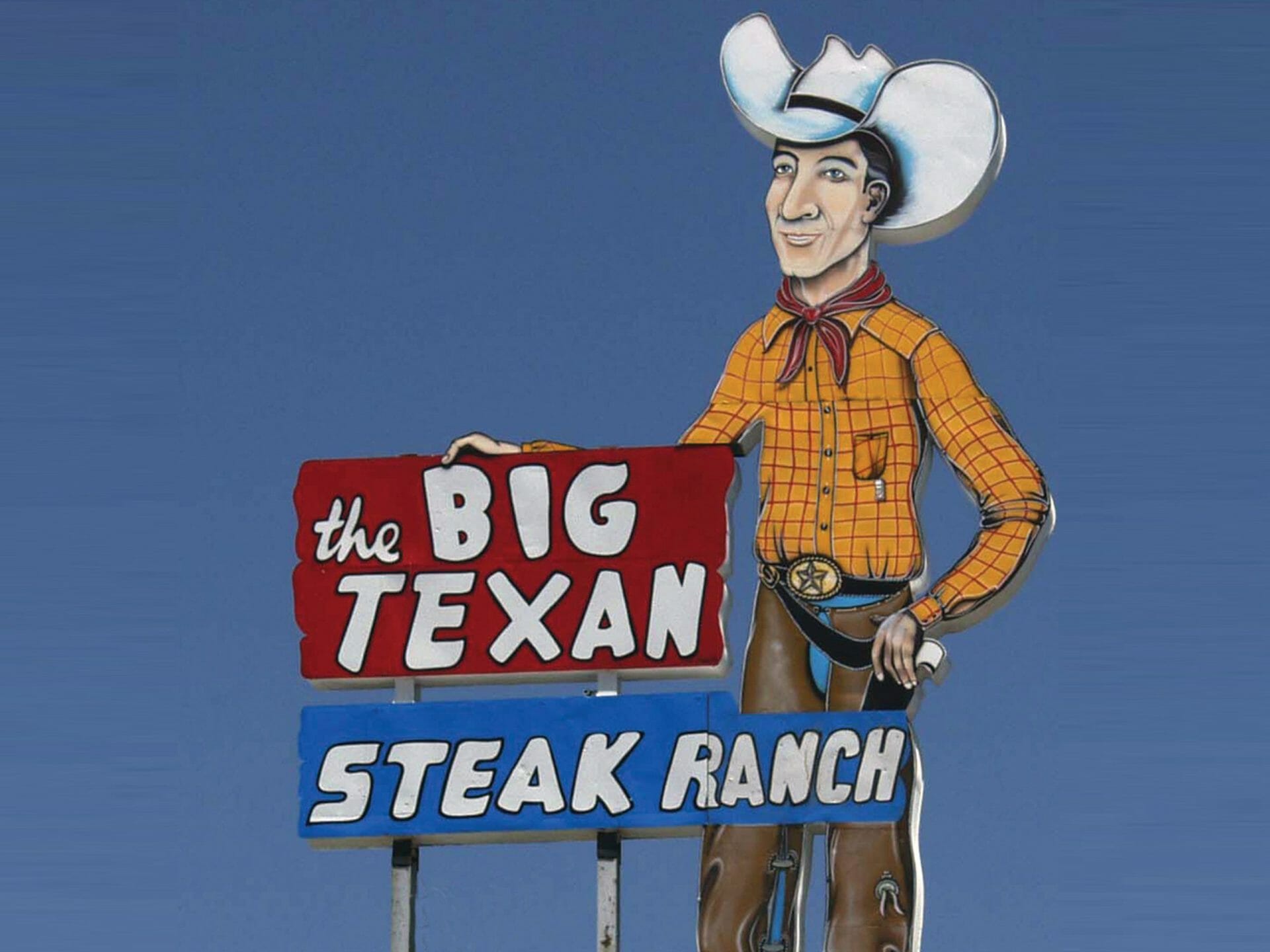 Big Texan Copy Sign Things to do