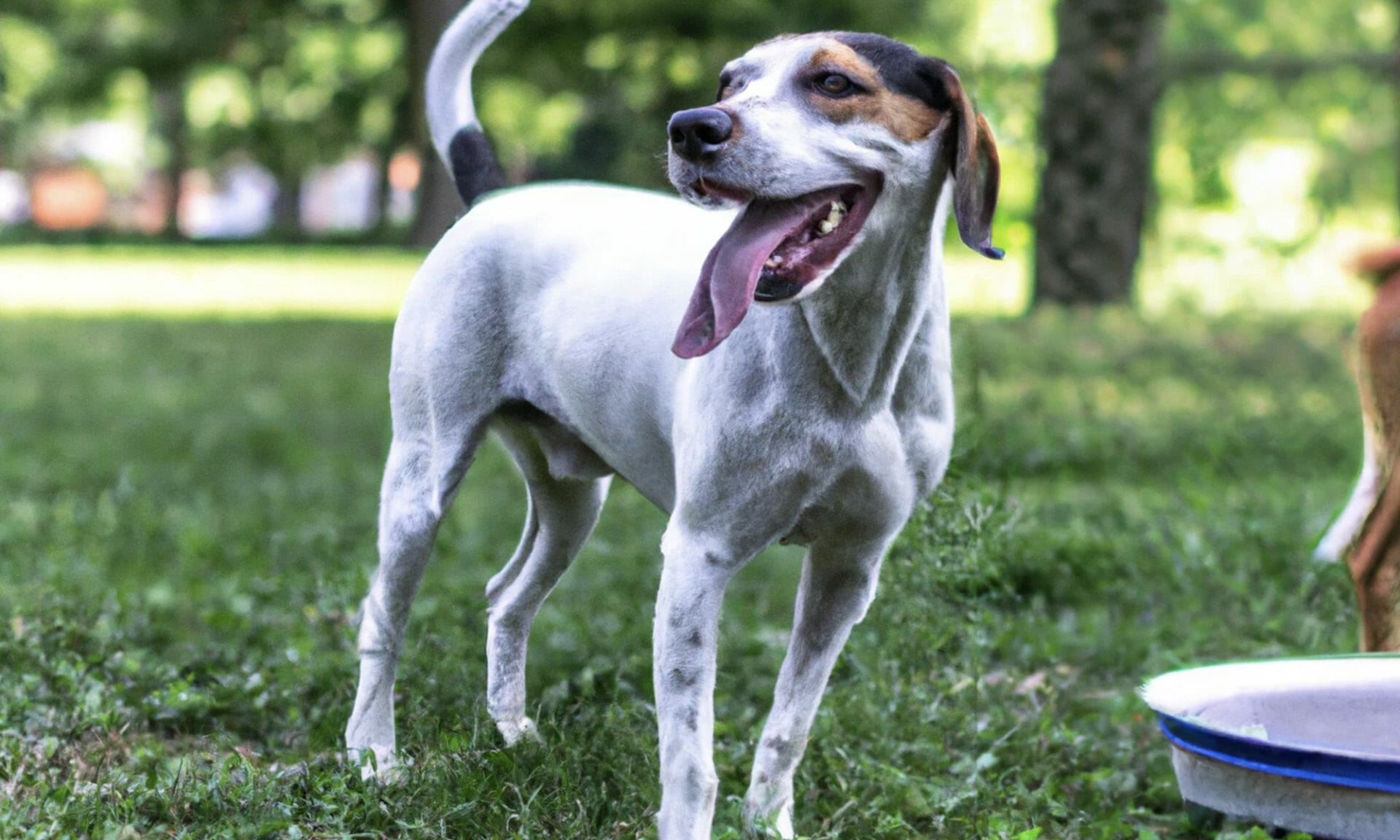 Dog at park 2